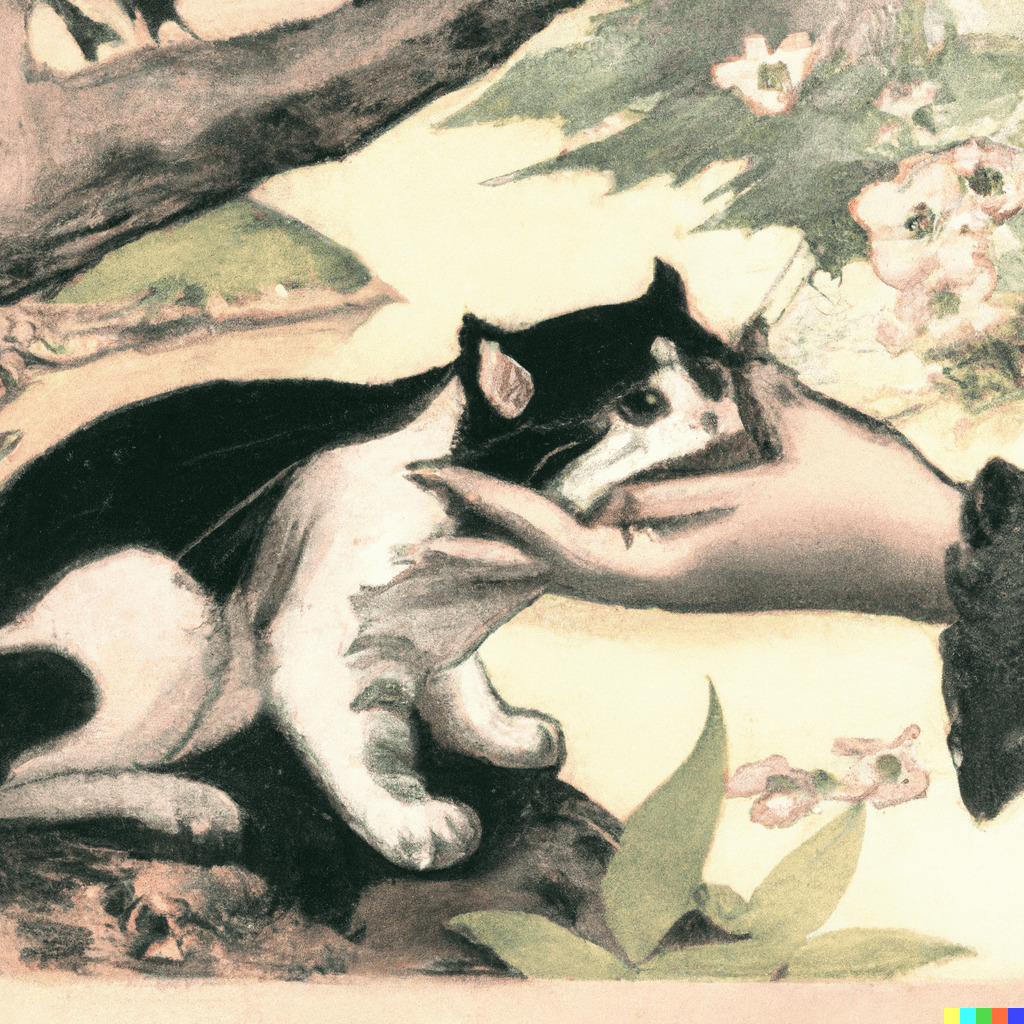 Gatos que dan mordisquitos